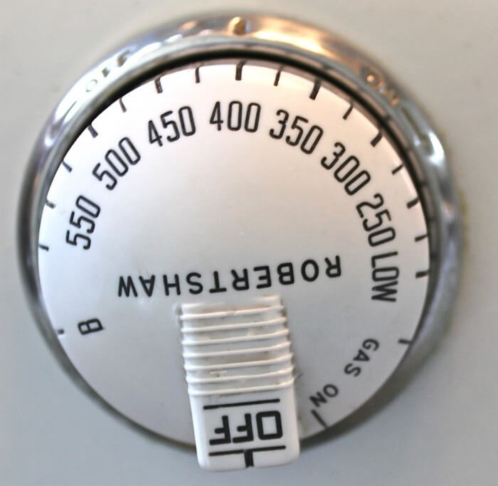 Set the temperature to 400 degrees
