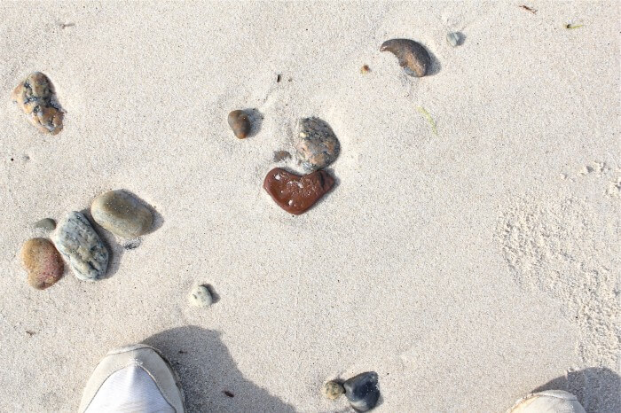 beach combing