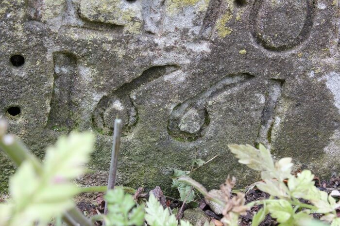 the churchyard