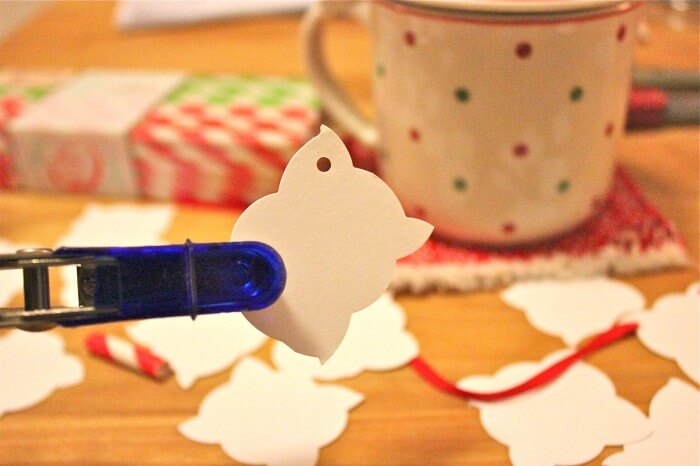 making a Christmas Banner