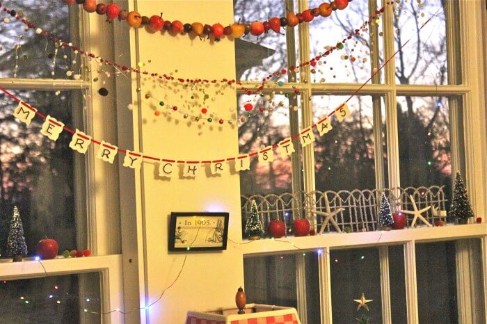 Decorating for Christmas