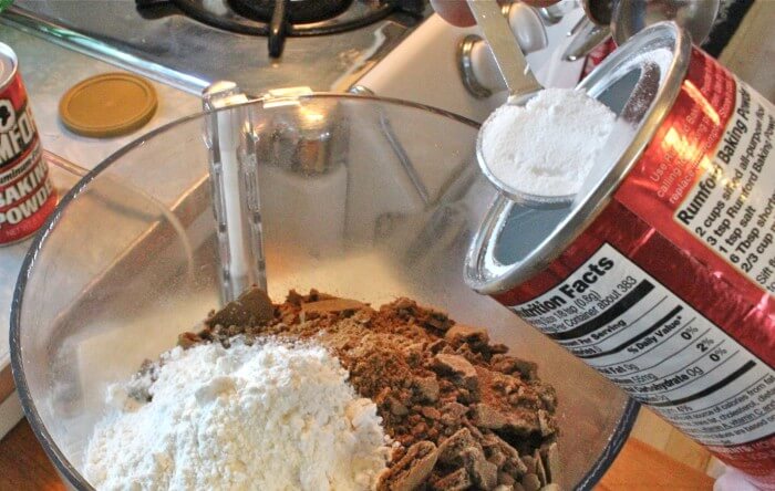 making cookies