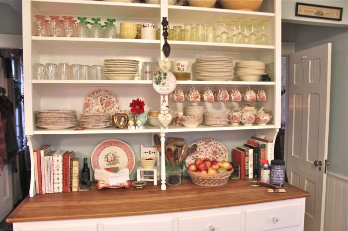 dish cupboard