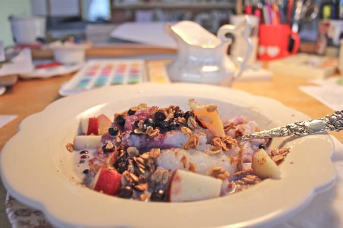 breakfast at Spring Street Abbey