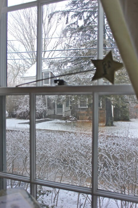 view from my studio