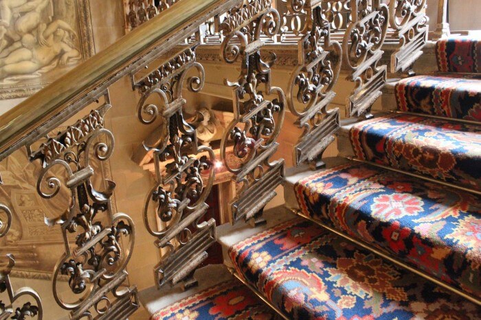 the stairs