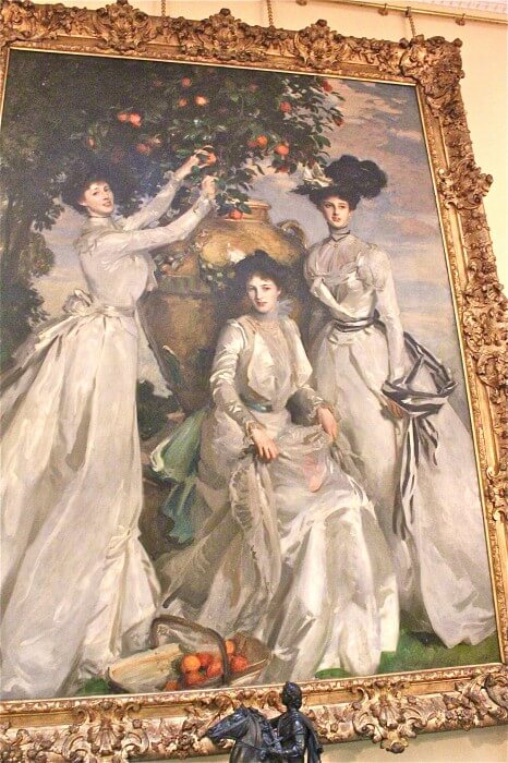 Painting at Chatsworth