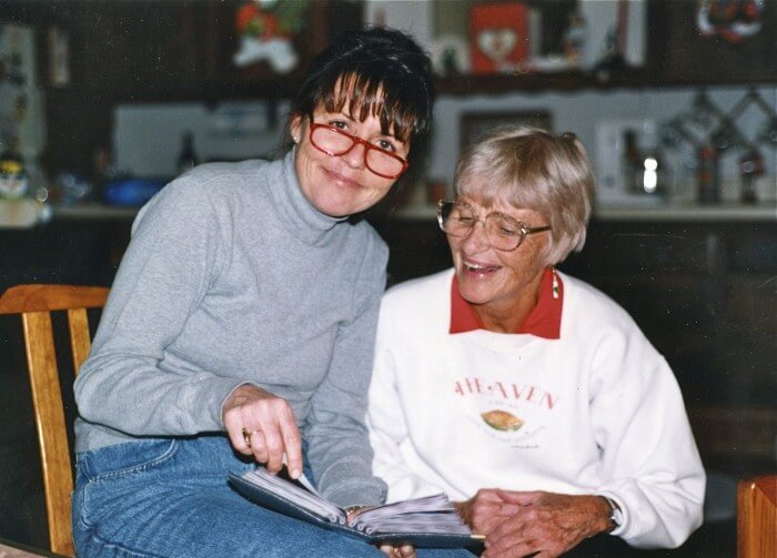 me and my mom