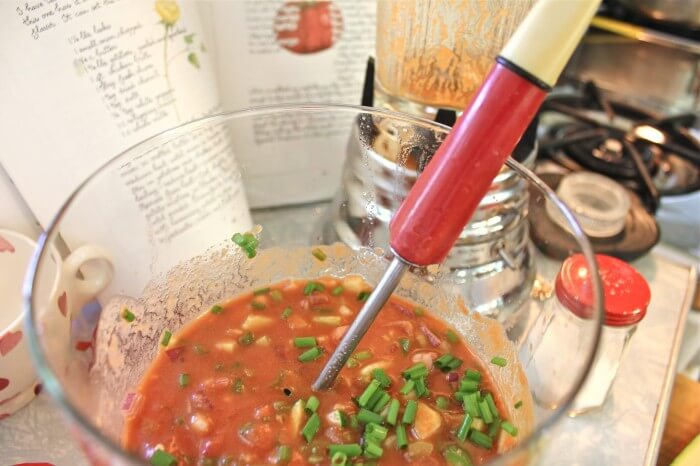 Making Gazpacho